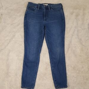 Madewell 10" High Rise Skinny Jeans 30